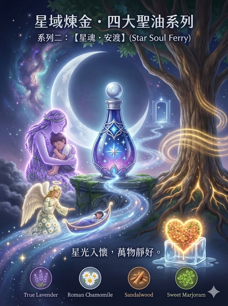 [星域煉金・四大聖油系列] - 系列二：【星魂・安渡】(Star Soul Ferry)