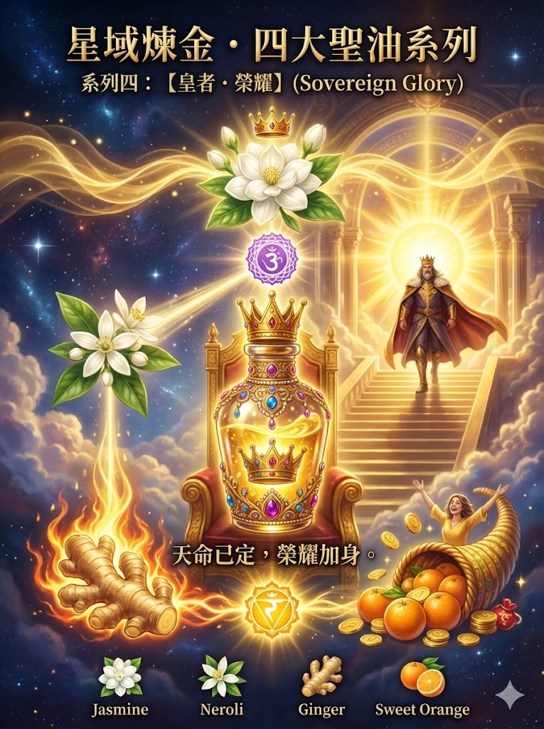 [星域煉金・四大聖油系列] - 系列四：【皇者・榮耀】(Sovereign Glory)